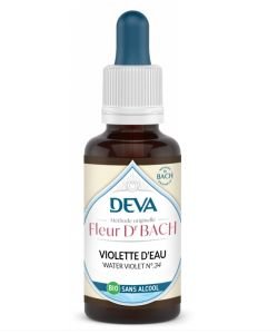 Violette d'eau (Water Violet - N°34) - SANS ALCOOL BIO, 30 ml